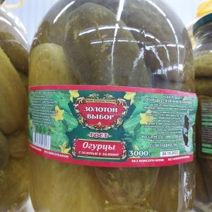 Огурцы 3кг Золотой выбор 1/4
