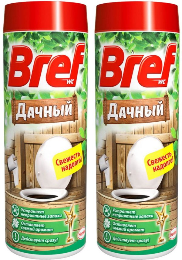 Ч/с Бреф Дачный (ср-во дезодорирующее для дачного туалета) 450г 1/16